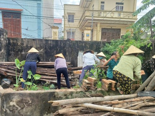 Khuôn viên hộ gia đình trước khi tổng rọn vệ sinh.jpg